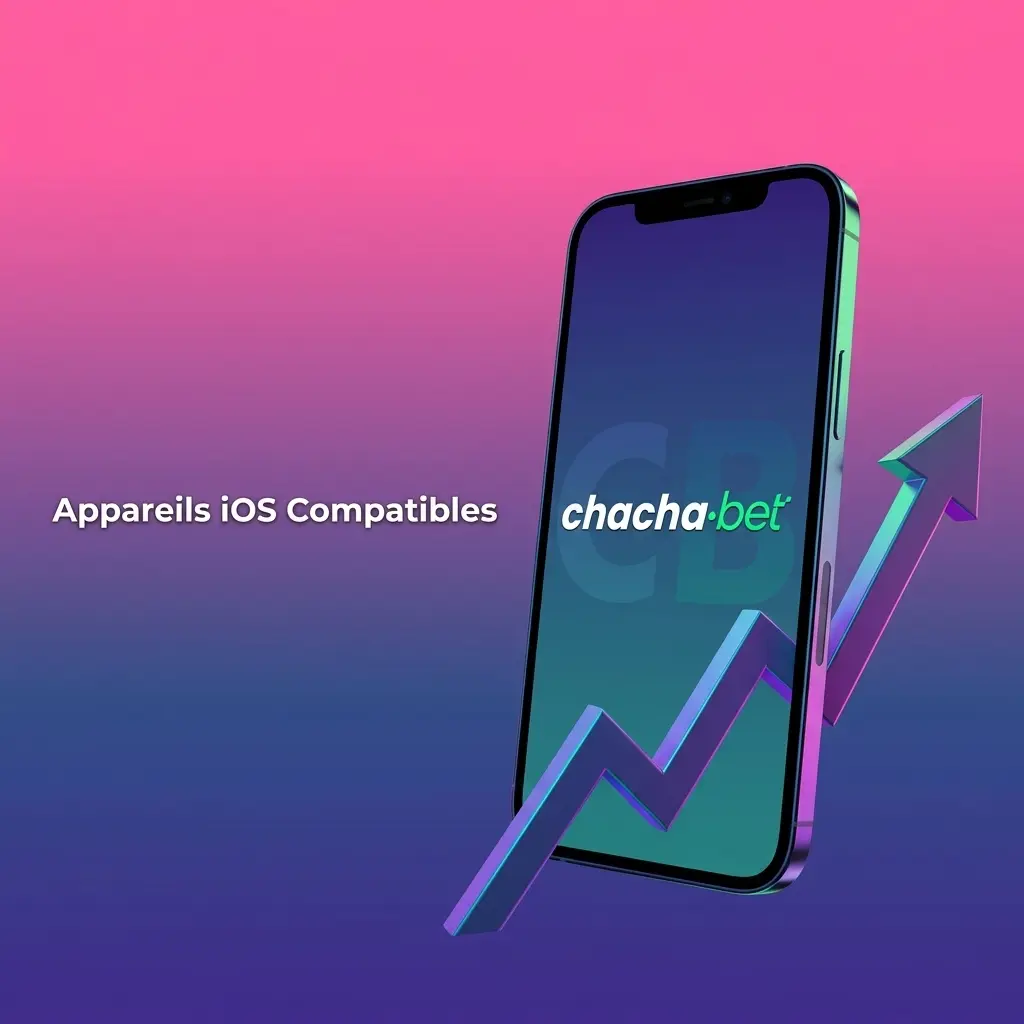 Liste des appareils iOS compatibles avec l'application Chachabet, incluant iPhone X à 17 et iPad récents
