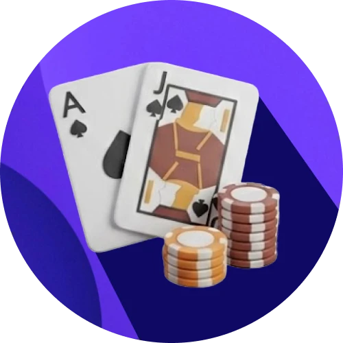Jouez au blackjack en direct sur Chachabet avec des croupiers formés et un chat interactif.