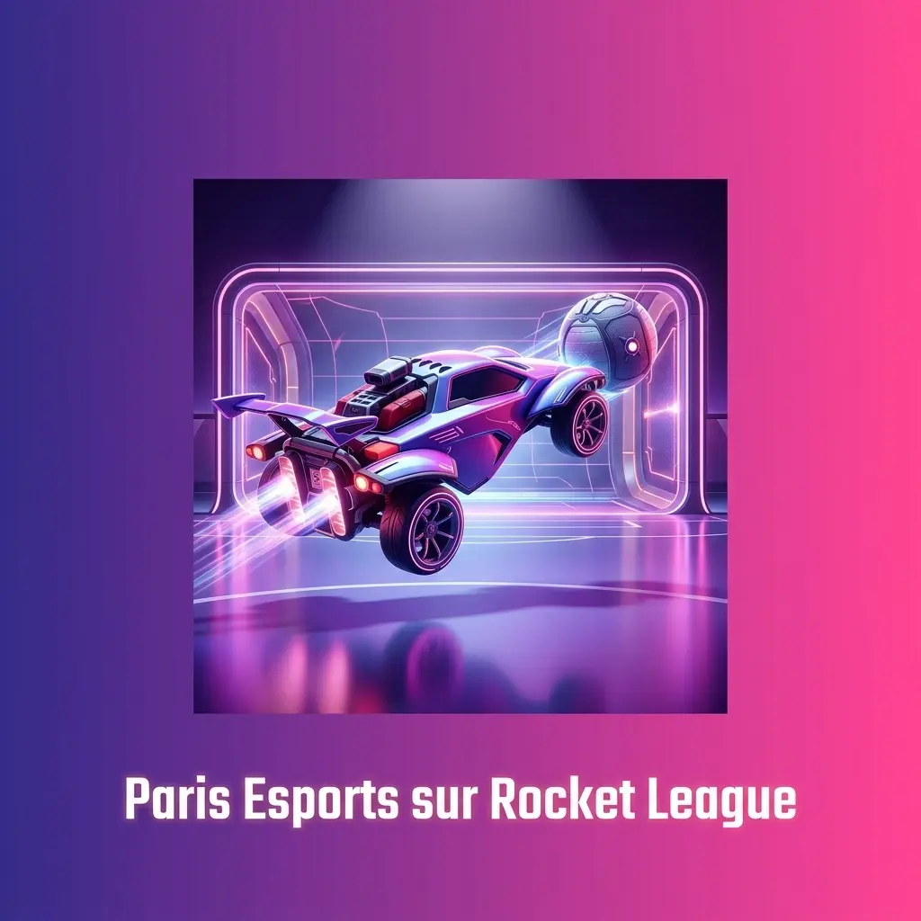 Paris esports Rocket League - matchs, tournois RLCS et paris en direct sur véhicules fusées et buts