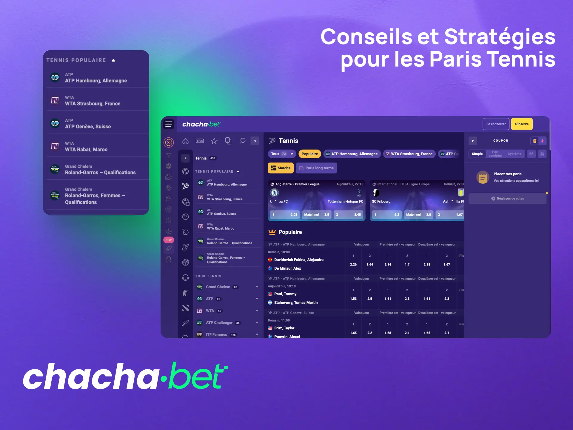 Découvrez nos conseils et stratégies pour parier sur le tennis et maximiser vos gains.
