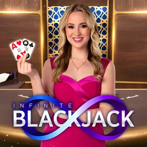 Jouez à Infinite Blackjack sur Chachabet avec streaming HD et six effets secondaires disponibles.